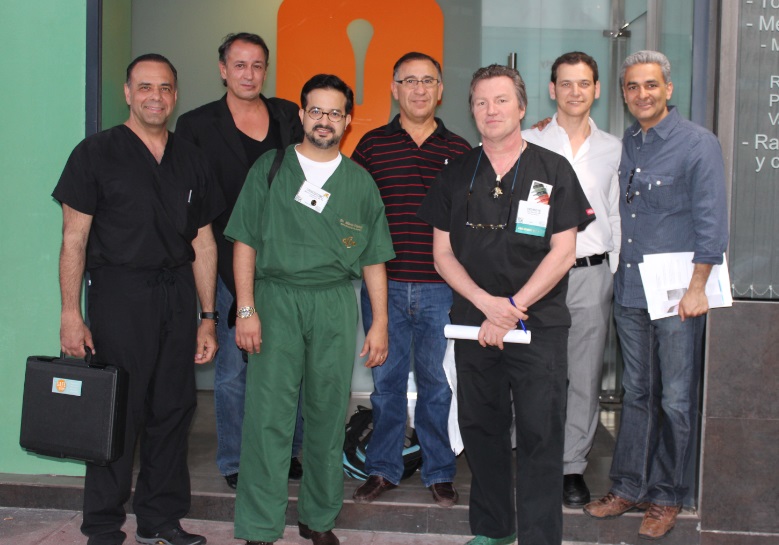 FUE Research Committee Members from left to right: Drs. James Harris, Bijan Feriduni, Marcio Crisostomo, Alex Ginzburg, Jean Devroye, Jose Lorenzo and Parsa Mohebi